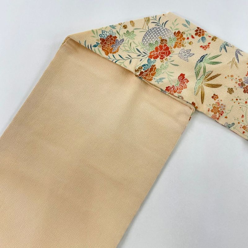 エ146】西陣逸品 栗梅色抹茶色 気品豊かに 正絹六通高級美術袋帯