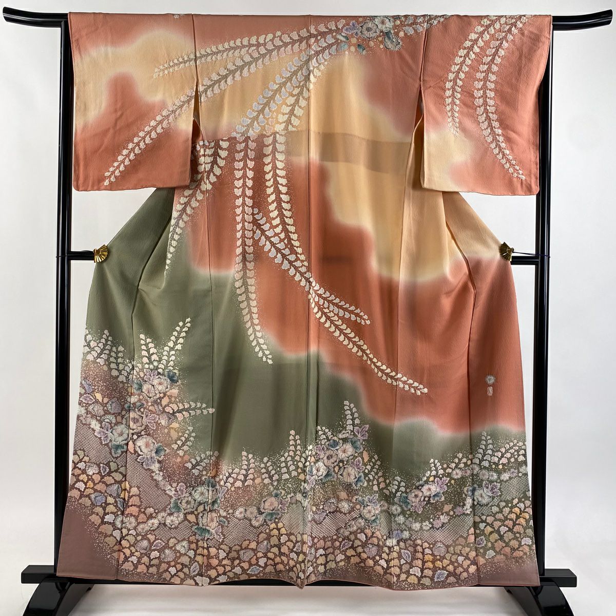 t*5様 翠山工房　やまと扱い 辻が花　訪問着　フルセット　美品　身丈171 裄 楽天市場】翠山工房 辻が花絞りの通販