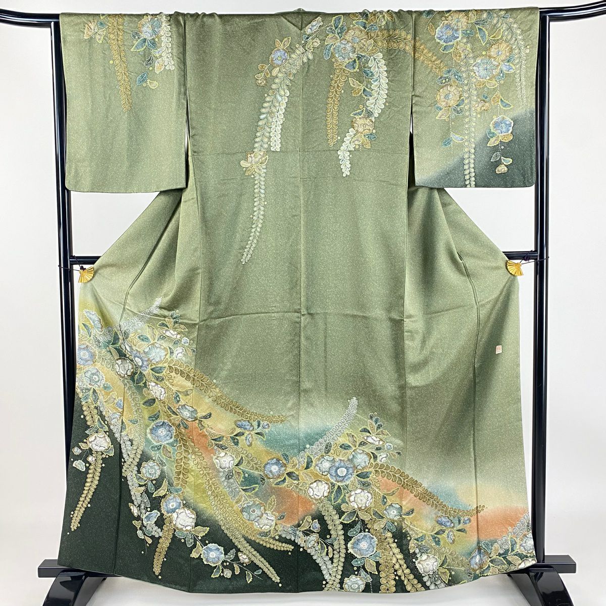 着物 裄65 訪問着 正絹 紋なし 上品な鶴 着物 U-7493 着物 裄65 訪問着 正絹 紋なし 上品な鶴 着物 U-7493 - メルカリ