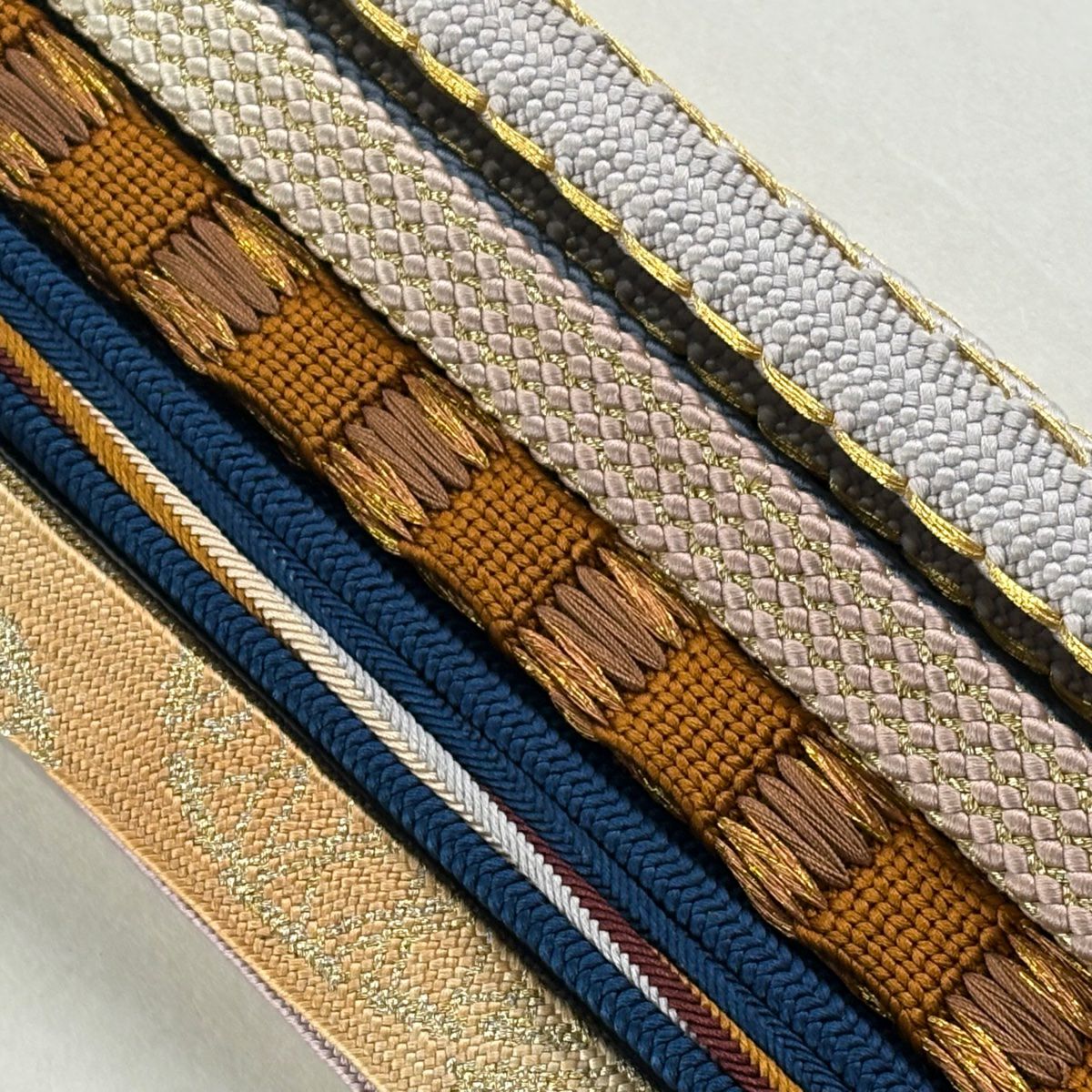 帯揚げ 優品 帯揚げ5枚セット 薄紫 正絹 和装小物｜中古・古着