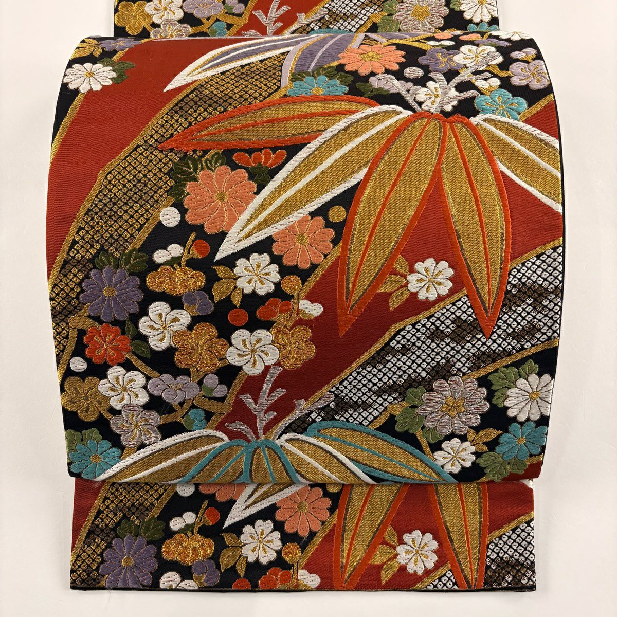 袋帯 美品 袋帯 美品 秀品 六通 正絹 秀品 振袖向き 孔雀