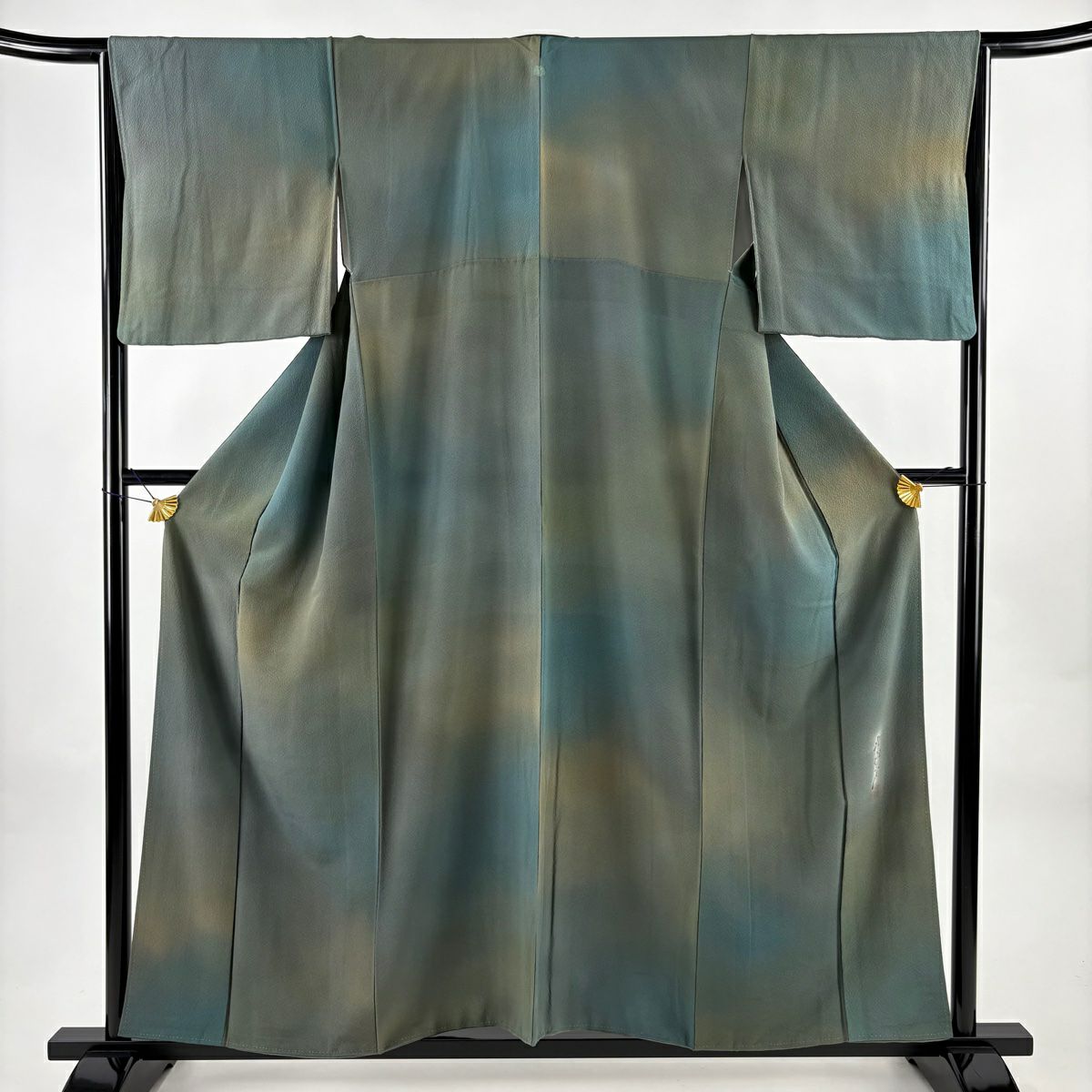 美品 訪問着 斉藤三才 黒 花文 鳥 トールサイズ 身丈166cm 裄丈69cm 美品 訪問着 斉藤三才 黒 花文 鳥 トールサイズ 身丈166cm 裄丈