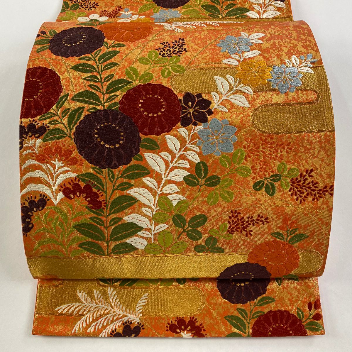 【伝統工芸士 小高念記】西陣織 袋帯 【上代100万超】極上品 亀甲文様 六通 伝統工芸士 小高念記】西陣織 袋帯 【上代100万超】極上品 亀甲文様