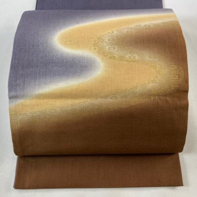 開き名古屋帯 かっこいい 開き名古屋帯 六通柄 豪華 クール 美品 - メルカリ
