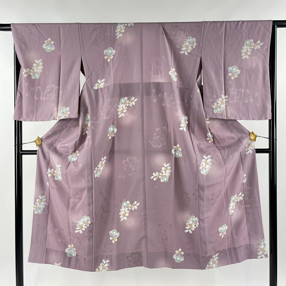正絹　長襦袢　無双袖　つくし文　✨ほぼ未使用✨ 楽天市場】【新古品】 長羽織 単衣 紋紗 正絹 NUNOZA RABO OSAMU