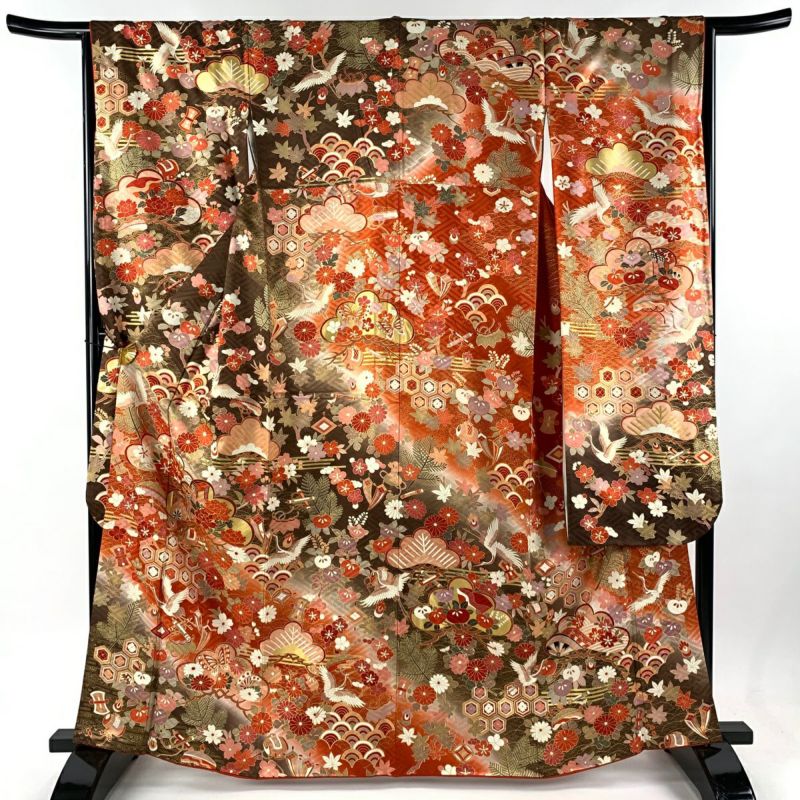 振袖 身丈161.5cm 裄丈65.5cm 正絹 名品