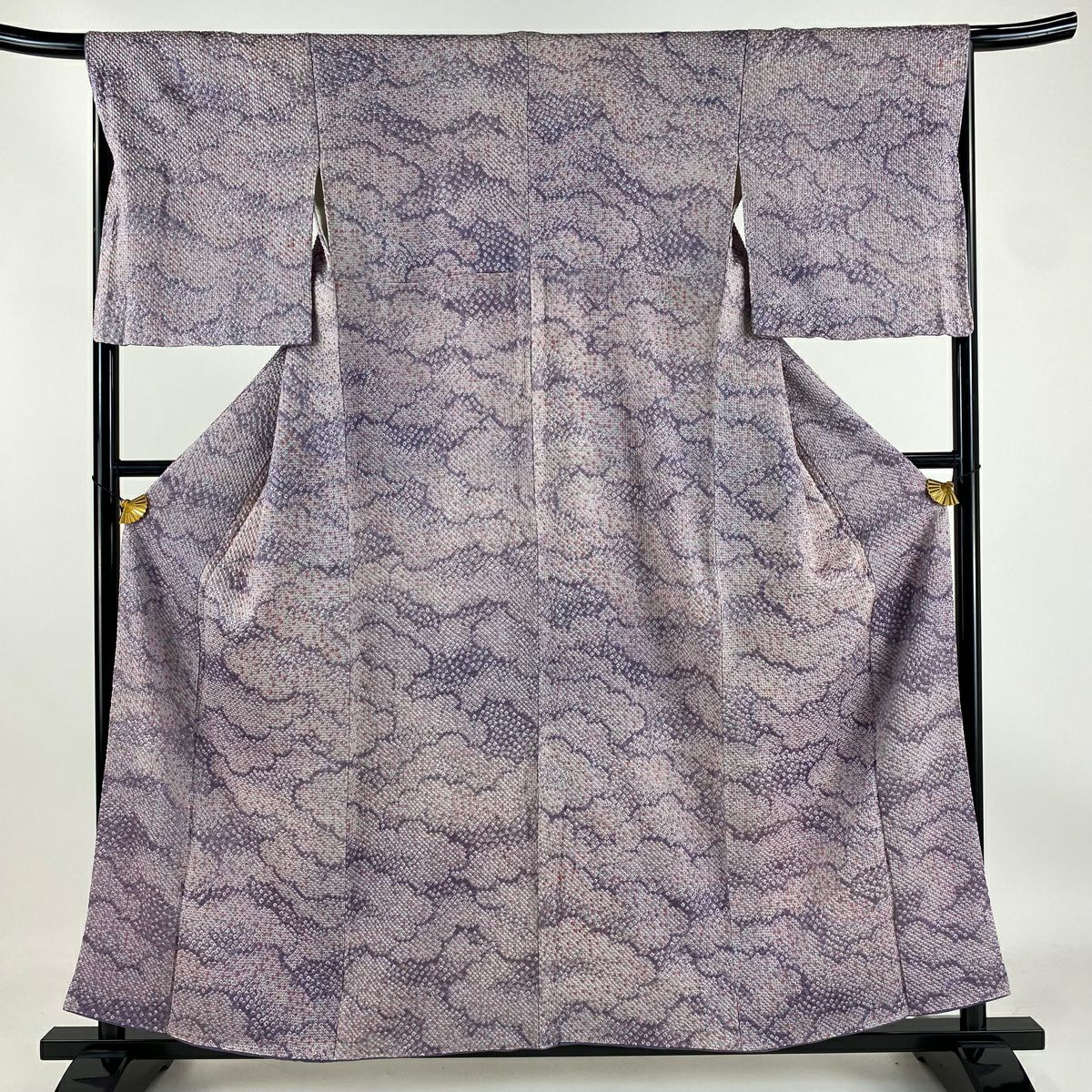 証紙付結城紬フルセット4点 未使用 新品 美品 袷 証紙 結城紬 未使用