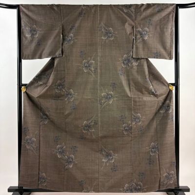 豪華絢爛綺麗美品トールサイズ身丈165cm裄丈67cm⭐️大島紬正絹袷広襟⭐️未使用 豪華絢爛綺麗美品トールサイズ身丈165cm裄丈67cm大島紬正絹袷広