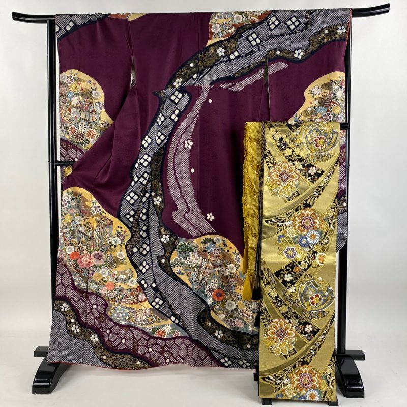 【専用】振袖 着物 中古 正絹 薔薇模様 身丈156cm M A1085-8 振袖 着物 中古 正絹 薔薇模様 身丈156cm M A1085-8 - メルカリ