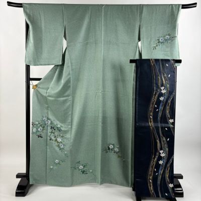★特別セール実施中！★付け下げ着物、無地着物、帯などセットで ！ 楽天市場】付け下げ セットの通販