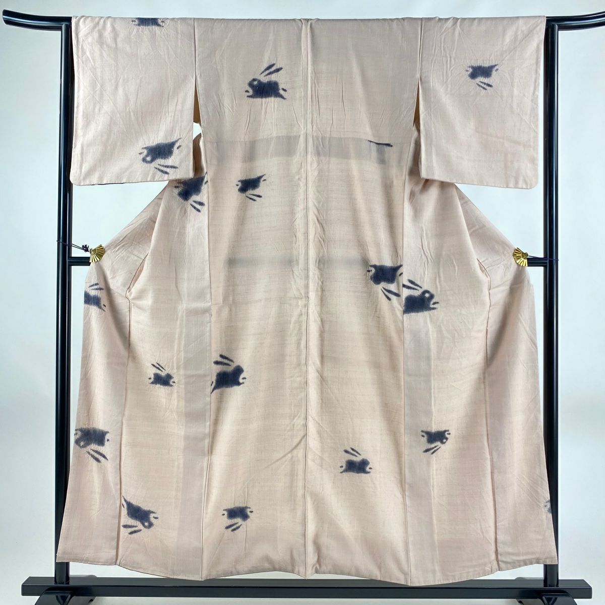 名古屋帯 名品 うさぎ 月 クリーム 正絹|中古・古着・リサイクル 名古屋帯 名品 うさぎ 月 クリーム 正絹|中古・古着・リサイクル