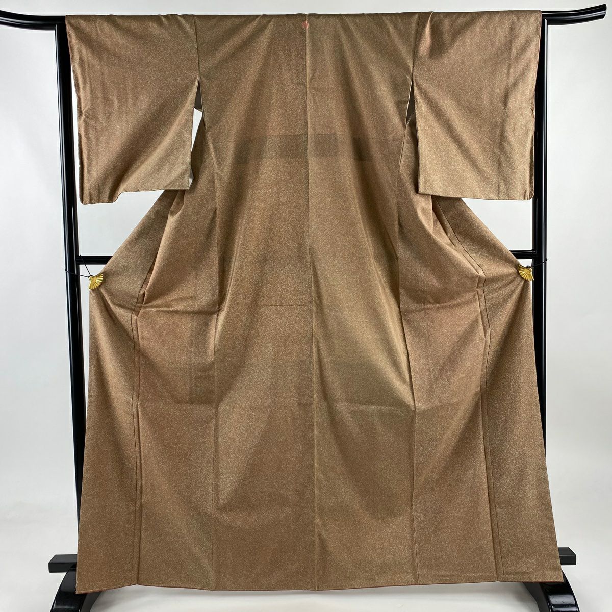 藍染小紋〘 証紙あり〙〘 袷・広衿〙裄:約67cm 美品【藍染】縮緬 正絹 小紋 袷s628 | 着物 夢美月