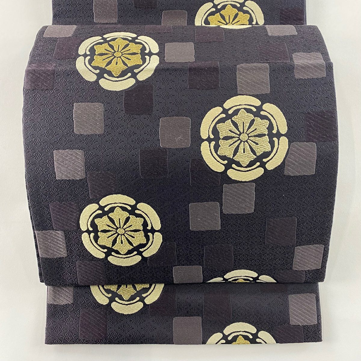 反物 秀品 色無地 絽 堅牢染 えんじ色 正絹|中古・古着