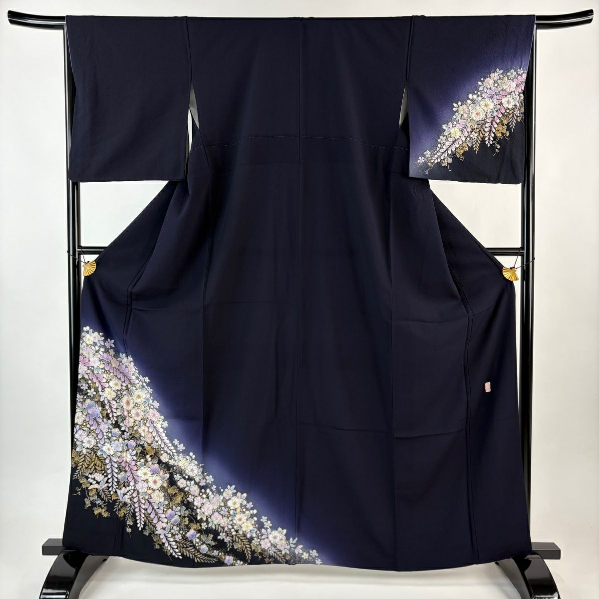 付下げ 身丈163.5cm 裄丈66cm M 袷 翠山工房 やまと 落款あり 辻ヶ花