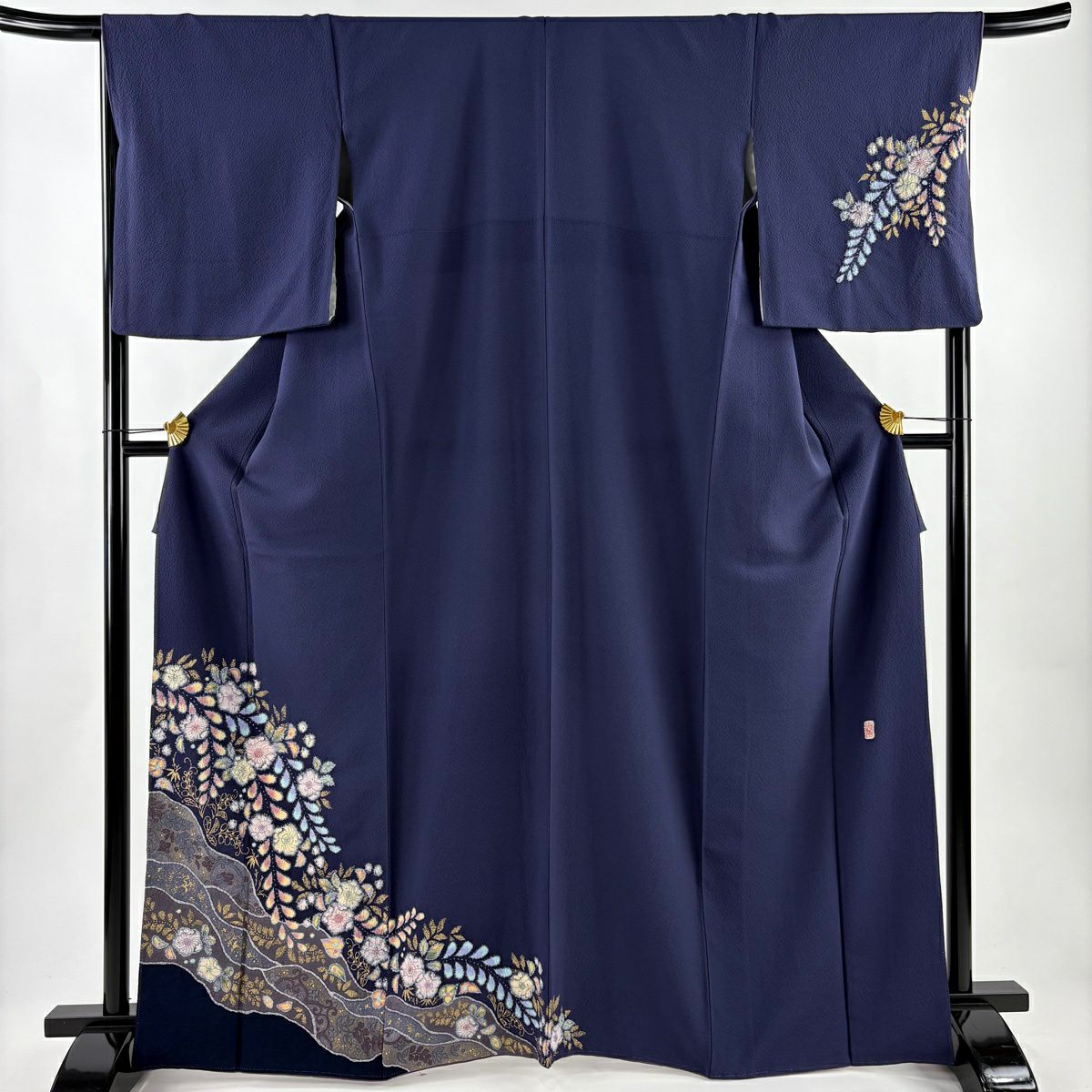 やまと誂　訪問着　浜松風景　古典柄 美品　丈157 裄65　茶道 やまと誂 訪問着 浜松風景 古典柄 美品 丈157 裄65 茶道