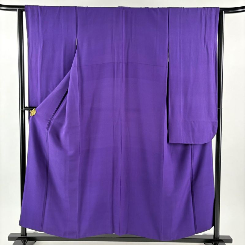 美品　正絹振袖フルセット　新品長襦袢　深い桑の実色系　紫色　154cm前後 楽天市場】【振袖 レンタル】 結婚式 結納R248 正絹 白×藤紫 桜と鞠