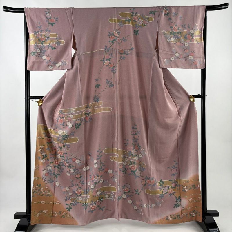 せ えっと 着物 袷 身丈153cm〜163cm せ えっと 着物 袷 身丈153cm〜163cm せ えっと 着物 袷 身丈153cm