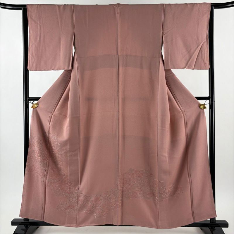 ◆美品◆訪問着 袷 ピンク クリーム 蘇州刺繍 華文 宝尽し 結婚式 パーティー 楽天市場】訪問着 レンタル 着物レンタル レンタル着物 着物 訪問着