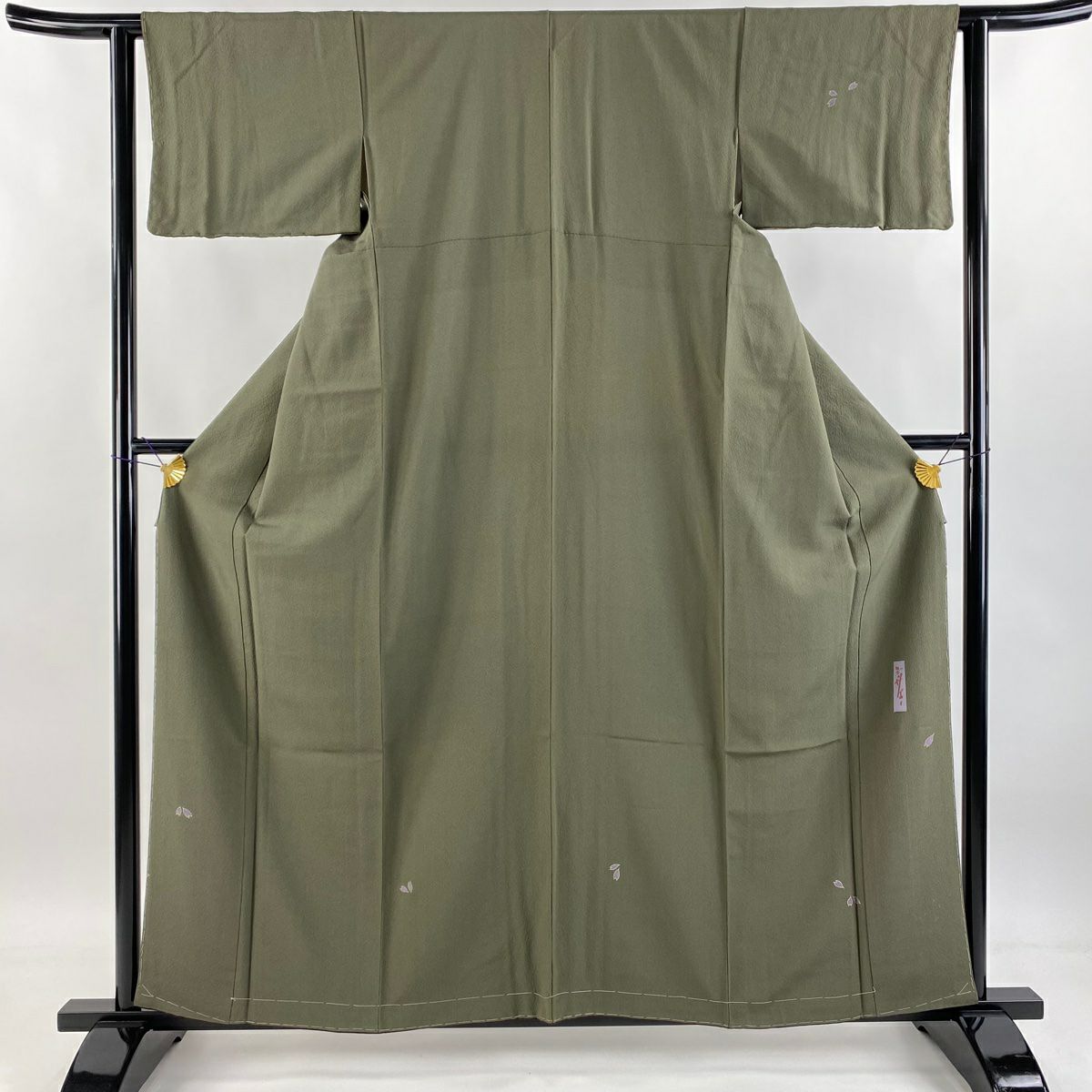 付下げ 身丈157.5cm 裄丈63.5cm S 袷 辻村ジュサブロー 落款あり 幾何