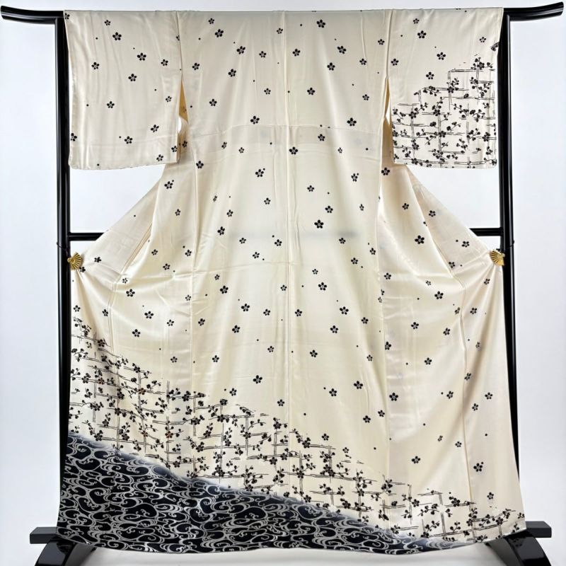 せ えっと 着物 袷 身丈153cm〜163cm せ えっと 着物 袷 身丈153cm