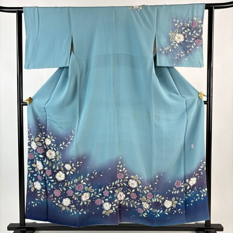 t*5様 翠山工房　やまと扱い 辻が花　訪問着　フルセット　美品　身丈171 裄 t*5様 翠山工房 やまと扱い 辻が花 訪問着 フルセット 美品