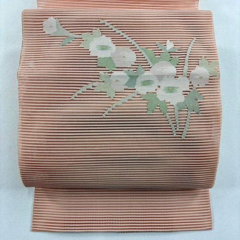 専用帯2679 2722 二本セット ●高級 正絹 夏帯 松葉仕立て 名古屋帯 美品】 名古屋帯 優品 夏帯 絽 八寸名古屋帯 松葉仕立て トンネル