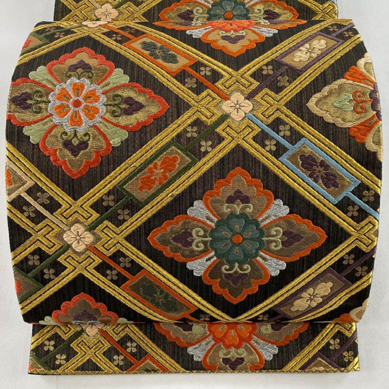 最高級袋帯「汕頭刺繍 割付鳳凰華紋」 | 販売着物商品,袋帯,礼装