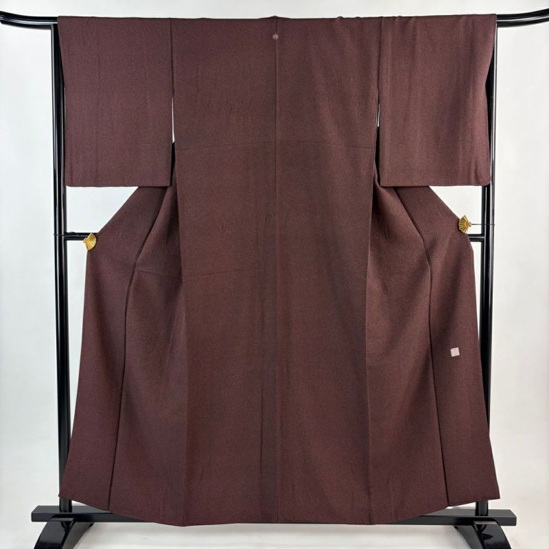 美品】 江戸小紋 身丈159cm 裄丈66cm M 袷 やまと 落款あり 宝尽くし