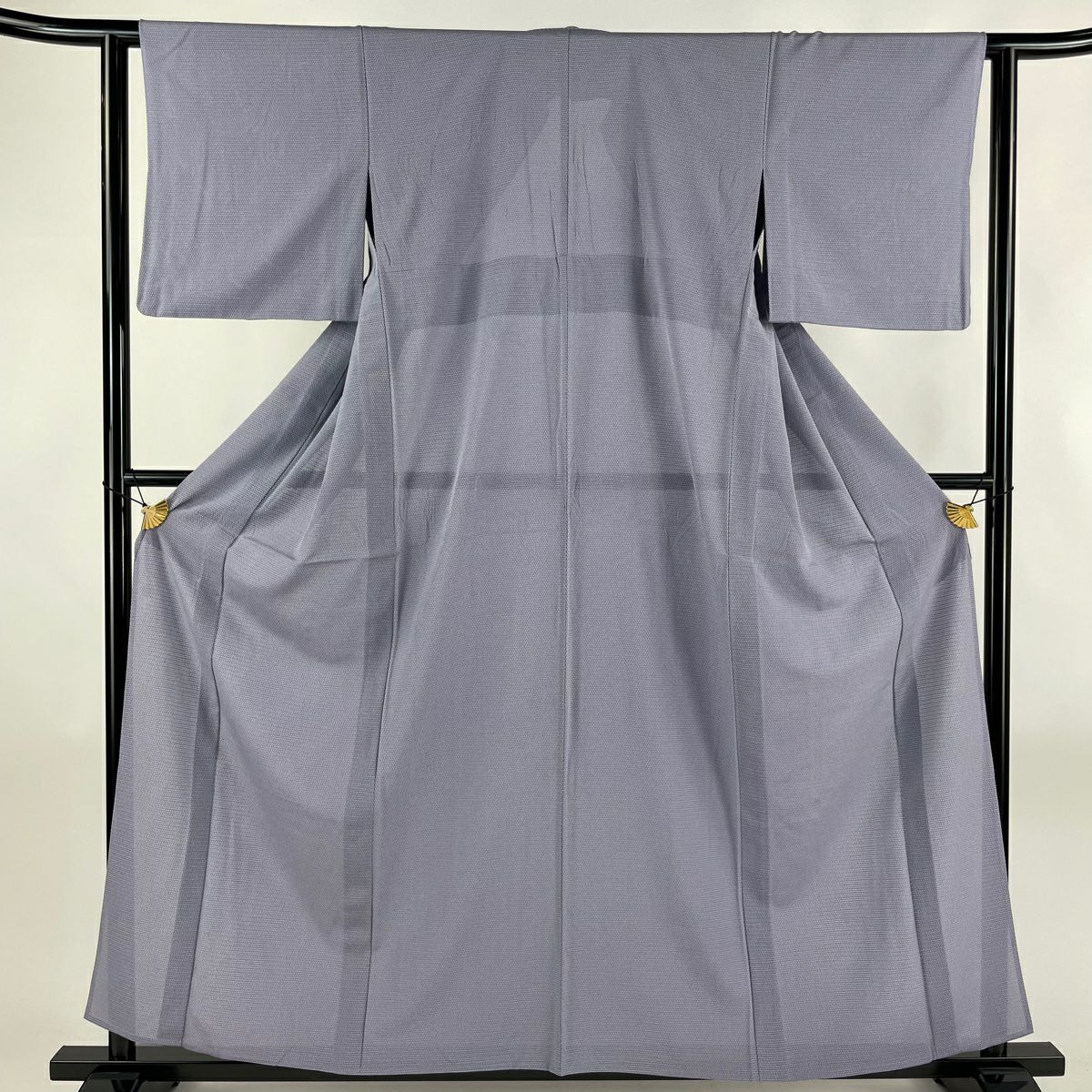 小紋 身丈160.5cm 裄丈67cm M 単衣 萩 撫子 薄紫 化繊 優品 小紋 身丈160.5cm 裄丈67cm M 単衣 萩 撫子 薄紫 化繊 優品