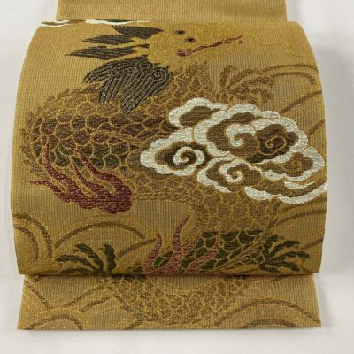 服部織物謹製花鳥丸文袋帯 服部織物謹製花鳥丸文袋帯 （袋帯 ｜ 中古着物・帯・和装小物