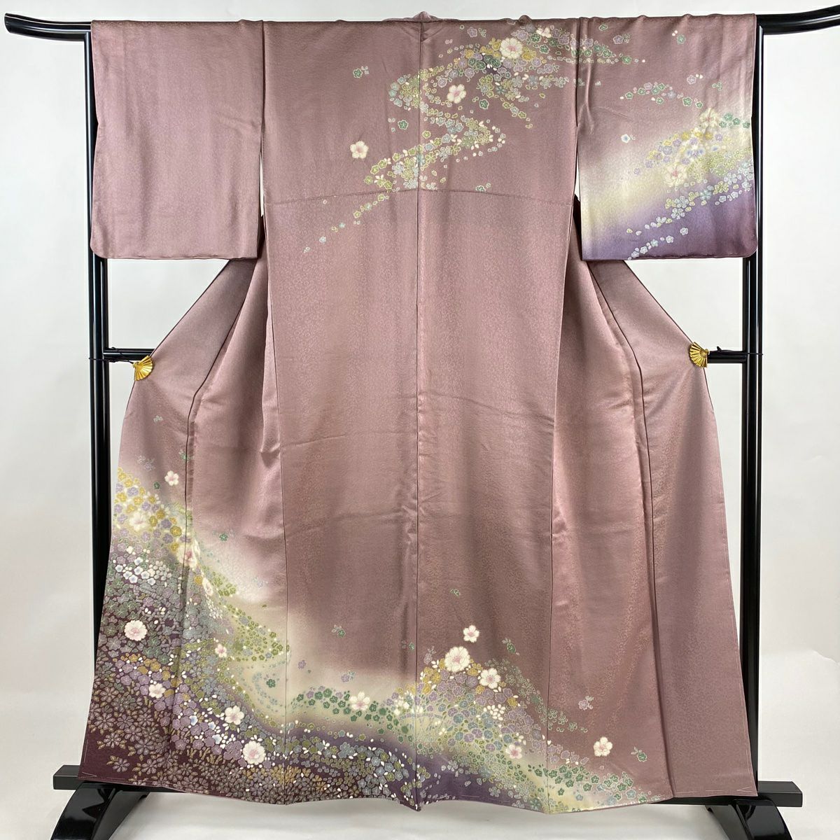 江戸小紋 美品 名品 156.5cm 63.5cm 正絹 江戸小紋 美品 名品 156.5
