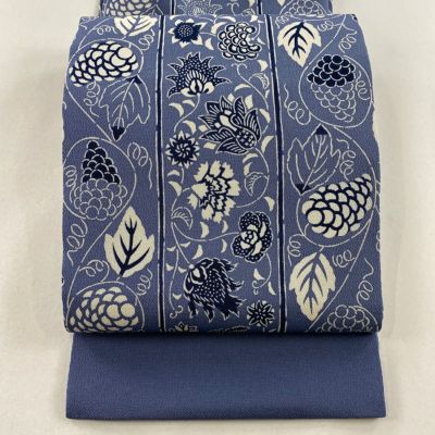 爆売り！】 開き名古屋 名古屋帯 SO-643 太鼓柄 逸品 金銀糸 花
