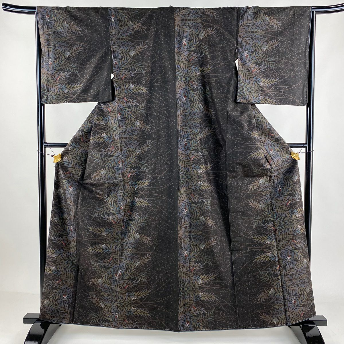 紬 身丈163cm 裄丈64cm 正絹 美品 逸品