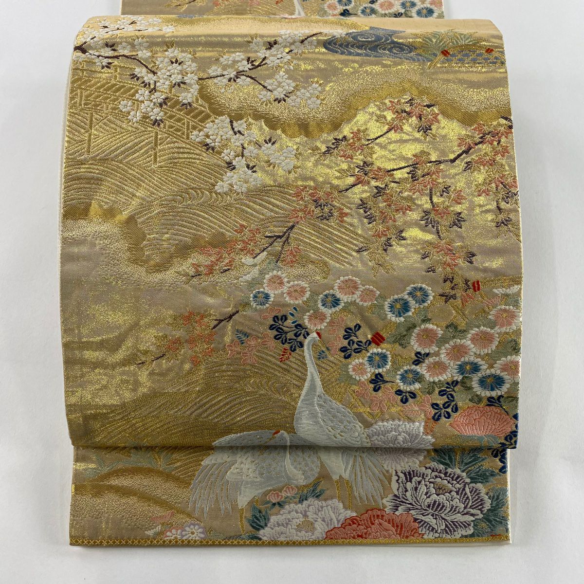 袋帯 美品 秀品 全通 正絹