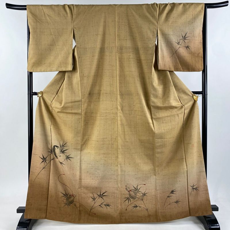 はなぴん様専用 正絹 紗紬付け下げクイーンサイズ☆裄丈68着丈
