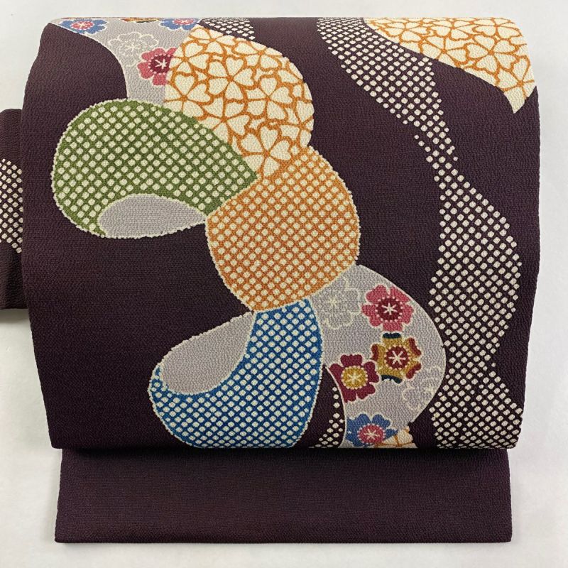 寺崎織物謹製 絹芭蕉逸品名古屋帯(中古品) 寺崎織物謹製 絹芭蕉逸品名古屋帯(中古品) 寺崎織物謹製 絹芭蕉逸品