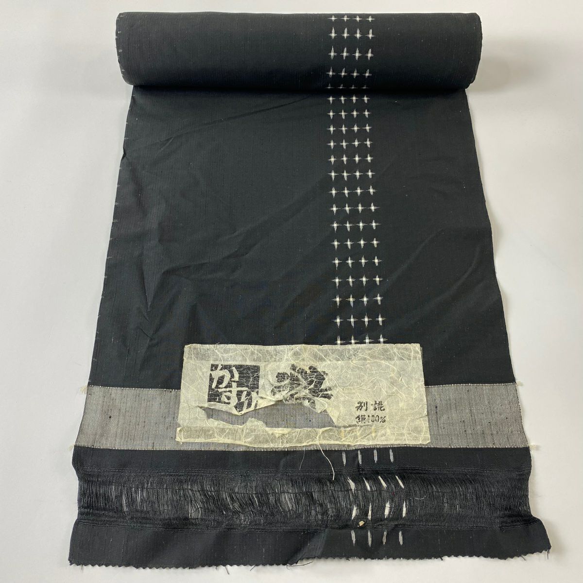 紬　正絹　着物　反物 No.4233 紬 着物 正絹 反物 新品未使用 - メルカリ