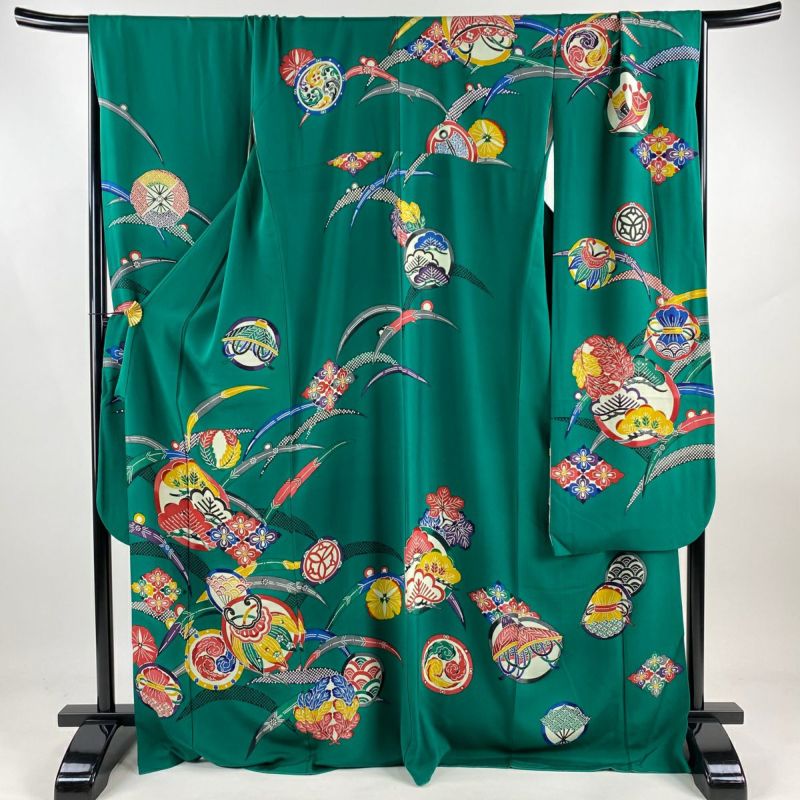 振袖 身丈170cm 裄丈70.5cm 正絹 名品