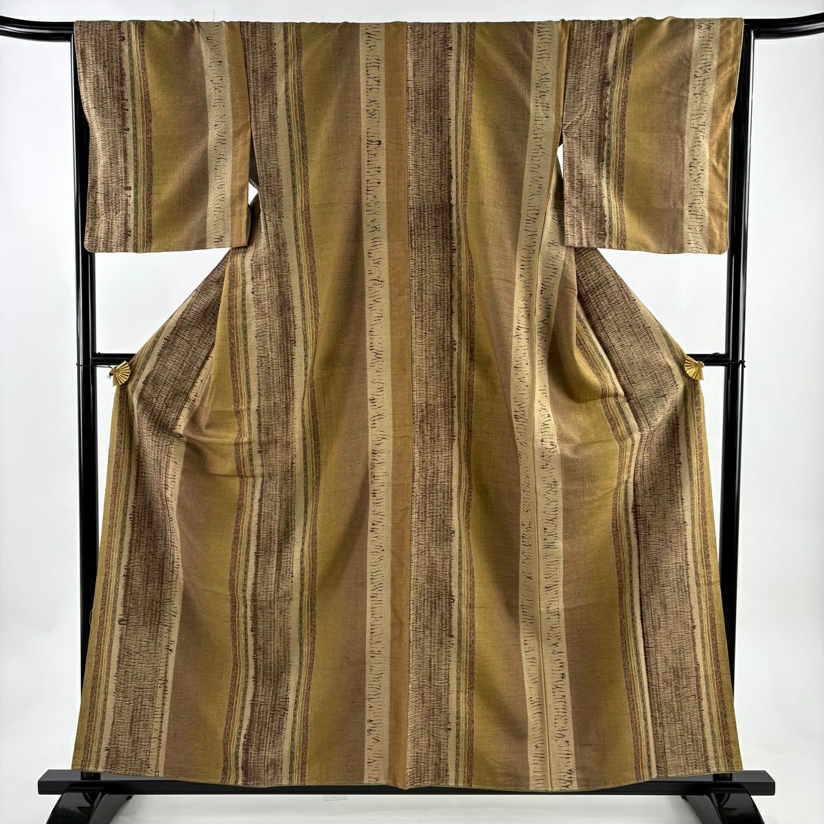 RY　未着用　ロング丈小紋　裄68.5　紬　雪輪　刺し子&名古屋帯 雪輪 | 2025単衣 | 商品情報 | シルック®きもの | TORAY