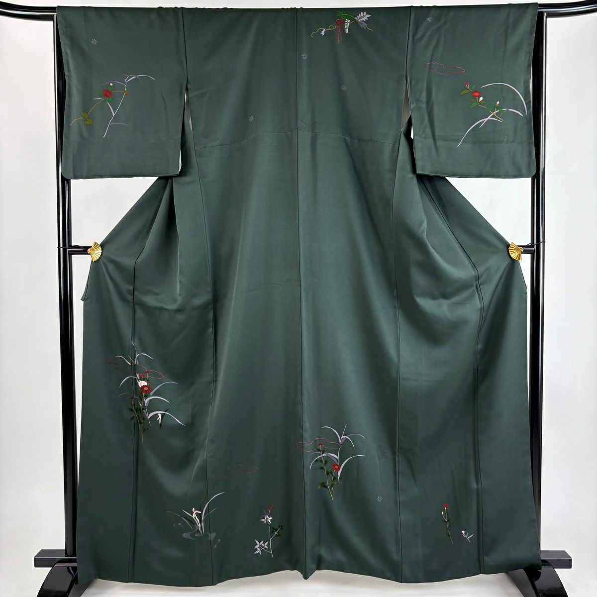 購入者様 決まっております 三越　桃色系　袷着物　付け下げ　裄長 付下げ 身丈163.5cm 裄丈66cm M 袷 観世水 ぼかし ピンク 正絹 秀品