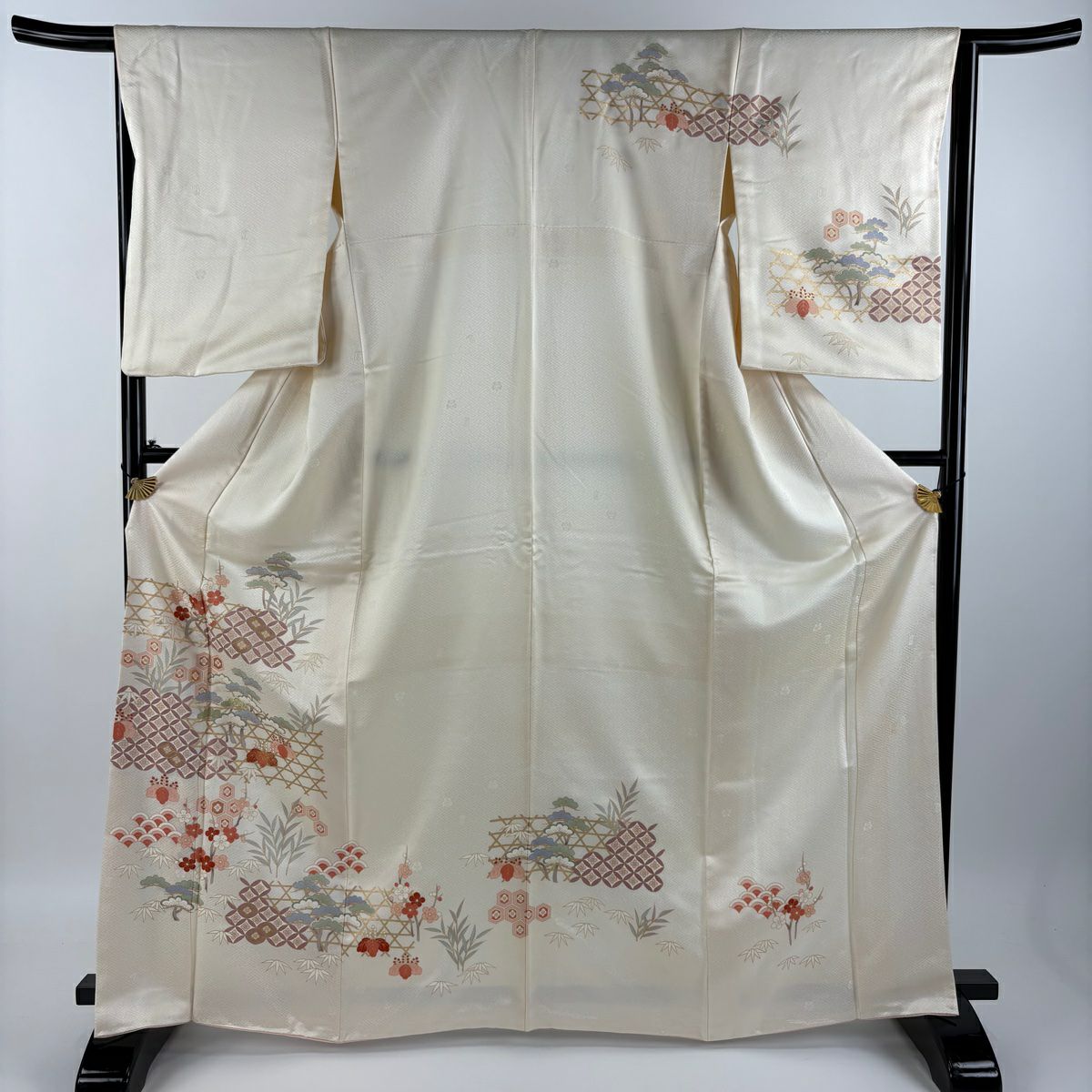 極美品　訪問着　着物　身丈153cm 裄丈64cm 黄色 極美品 訪問着 着物 身丈153cm 裄丈64cm 黄色 - メルカリ
