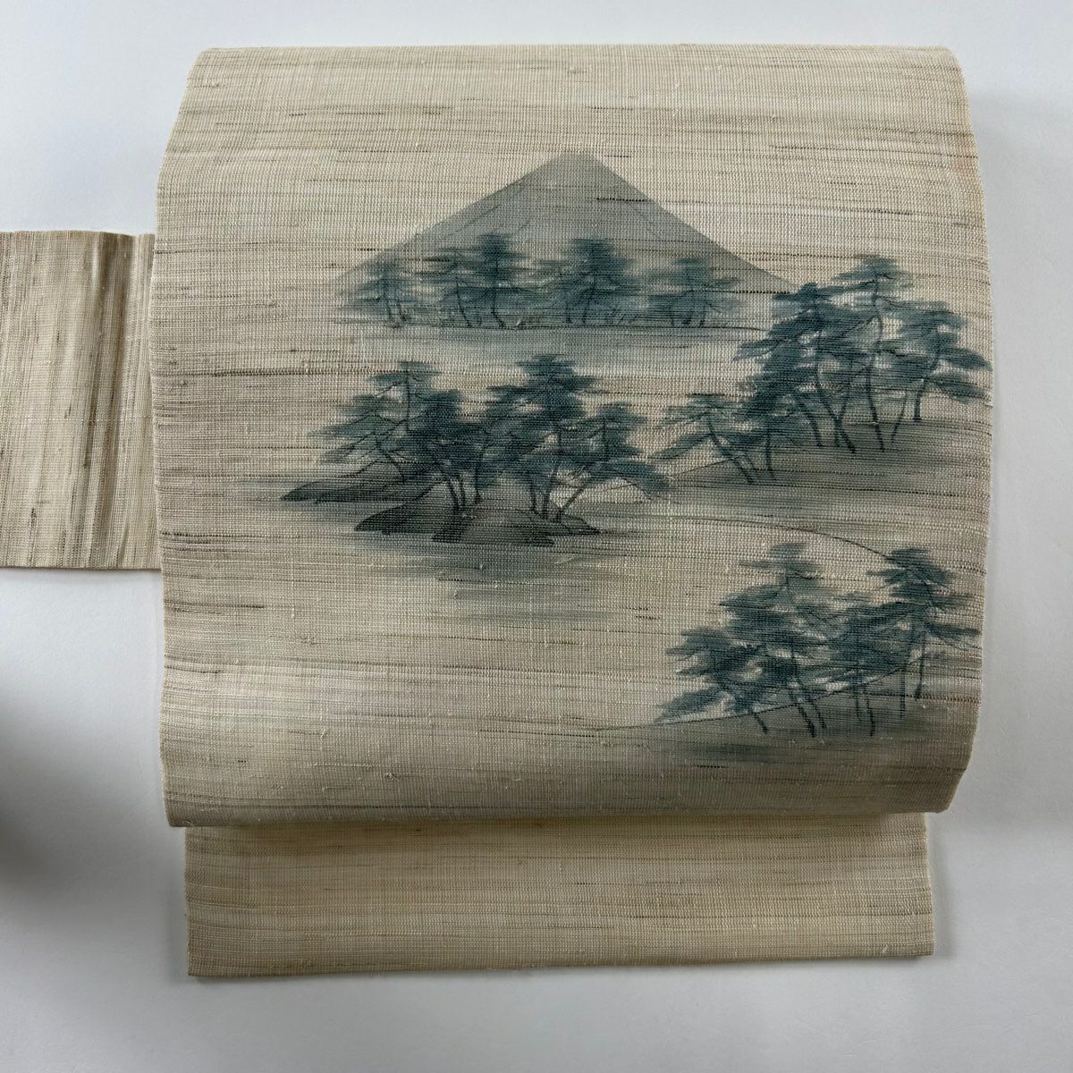 専用帯1585 ●高級 麻 落款 作家物 夏帯 名古屋帯 帯1585 ○高級 麻 落款 作家物 夏帯 名古屋帯 - メルカリ