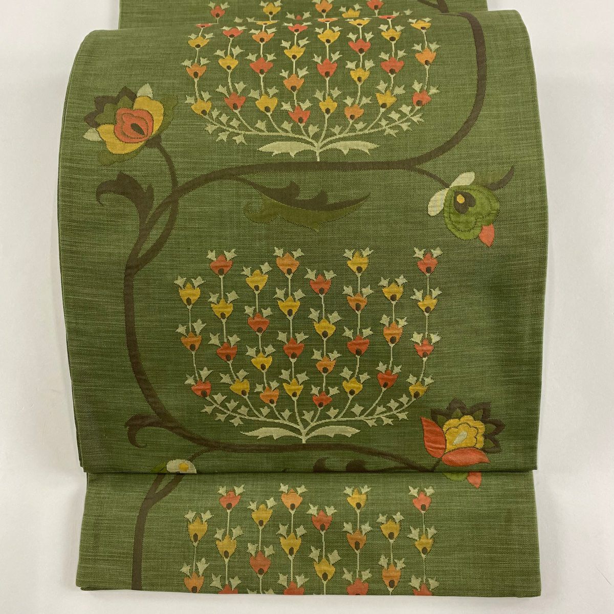 袋帯 美品 名品 六通 正絹 【中古】 