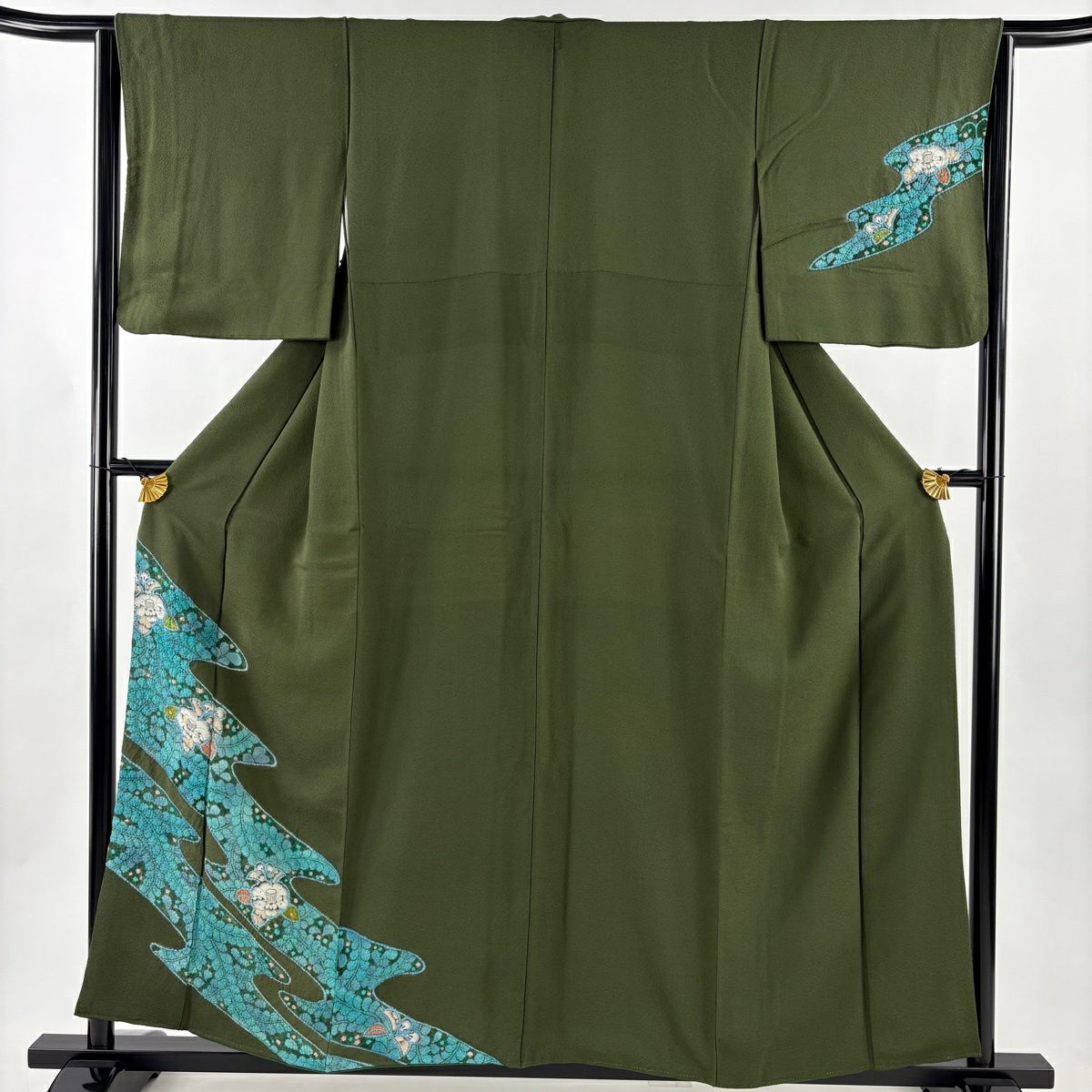 購入者様 決まっております 三越　桃色系　袷着物　付け下げ　裄長 最終価格】三越桃色系袷着物付け下げ裄長式典卒業式入学式