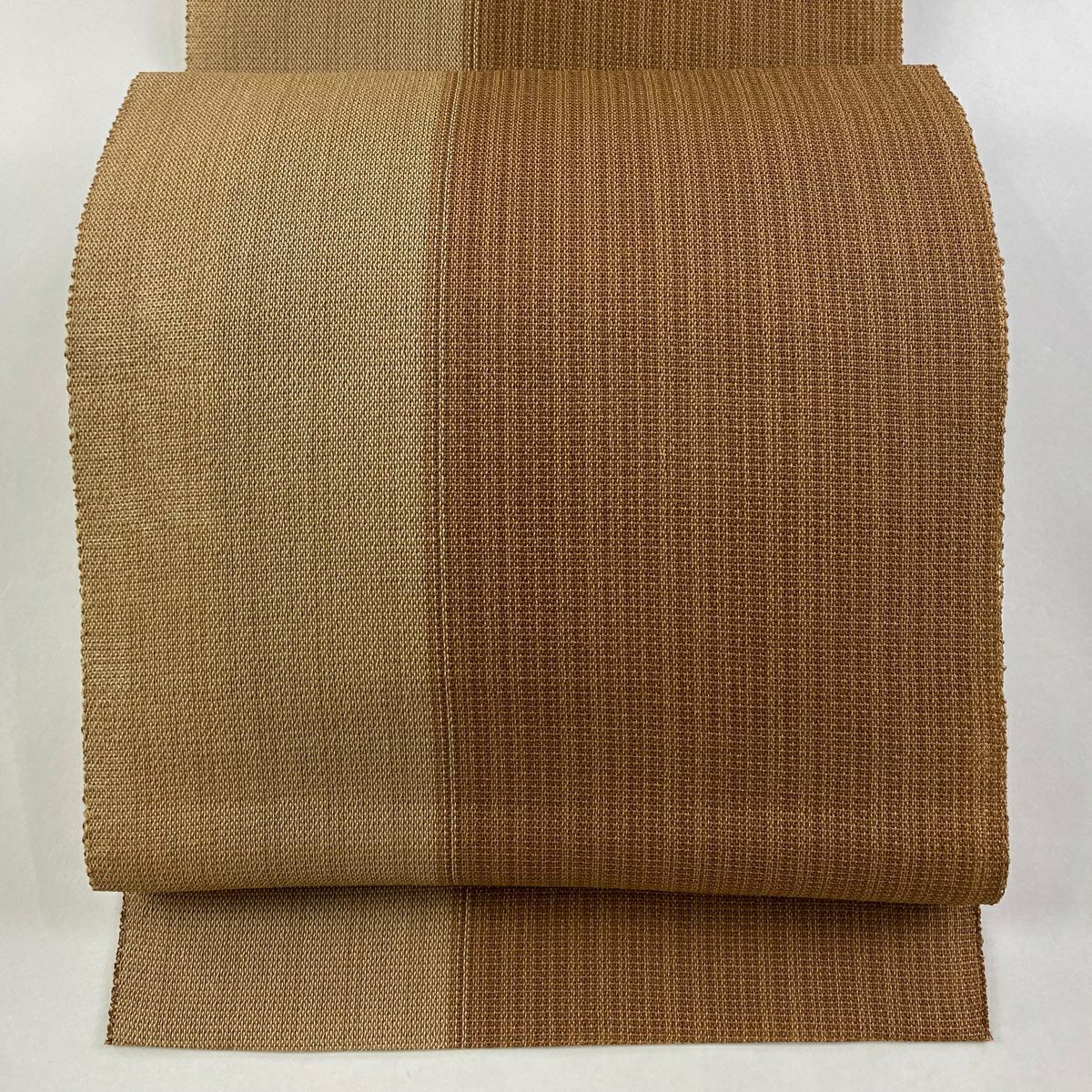 名古屋帯 秀品 八寸名古屋帯 松葉仕立て 夏帯 絽 トンネル仕立て