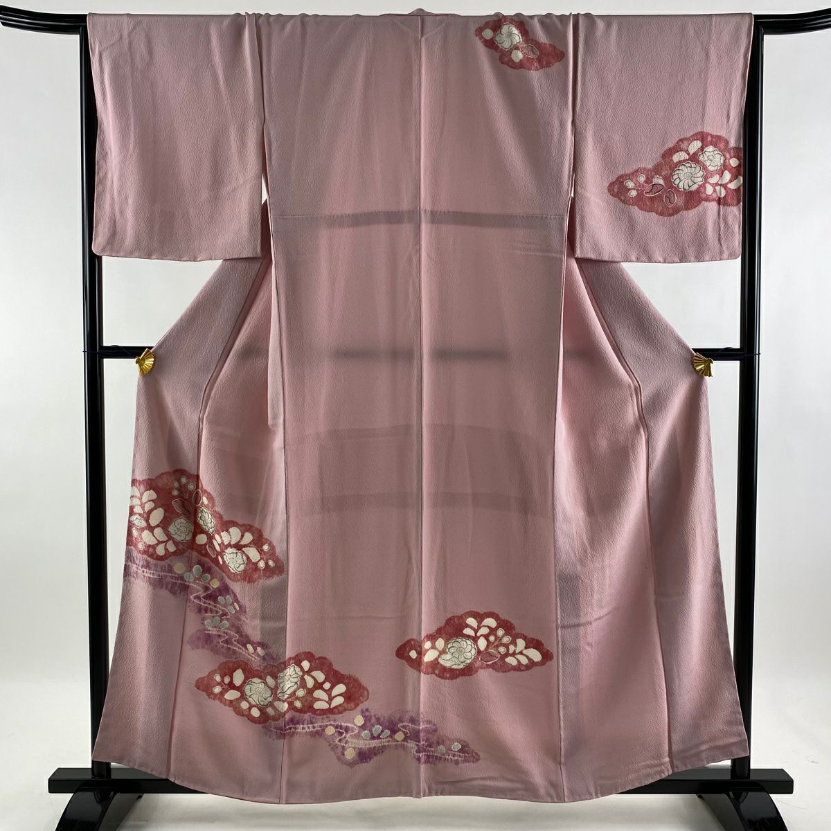 訪問着 身丈157cm 裄丈61.5cm 正絹 美品 秀品-