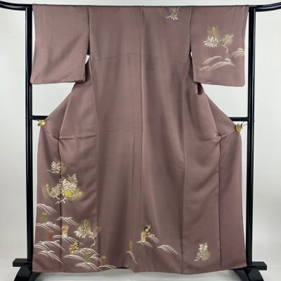 ［付下げ］　中古美品　茶色 付下げ ｜ 中古着物・帯・和装小物 ｜ バイセル オンライン