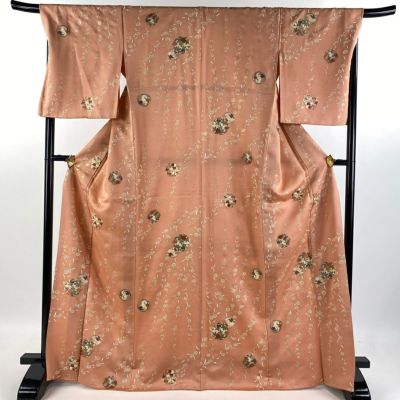 新品❣️正絹 金茶色 小花小紋 小紋 ｜ 中古着物・帯・和装小物 ｜ バイセル オンライン