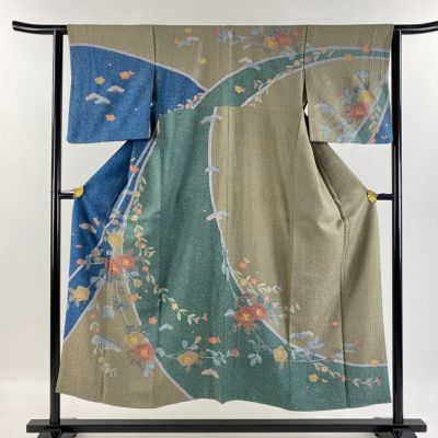 ❪7651❫ ❃ 訪問着 ❃ 縫い絞り 7651❫ ❃ 訪問着 ❃ 縫い絞り レディース