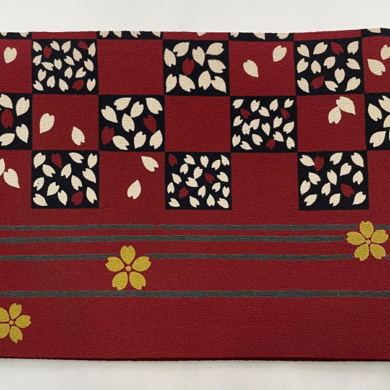 はる✺美品 正絹 特撰 八千代縮緬 市松 小紋 着物 A1811 着物：21,000円～40,000円 - 銀座きもの青木｜長く大切に着続け